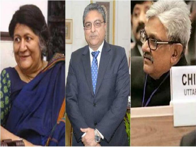 supreme court judges oath ceremony justice joseph | न्यायमूर्ती जोसेफ यांनी घेतली तिसऱ्या क्रमांकावरच शपथ, अन्य दाेन न्यायाधीश शपथबद्ध supreme court judges oath ceremony justice joseph | न्यायमूर्ती जोसेफ यांनी घेतली तिसऱ्या क्रमांकावरच शपथ, अन्य दाेन न्यायाधीश शपथबद्ध