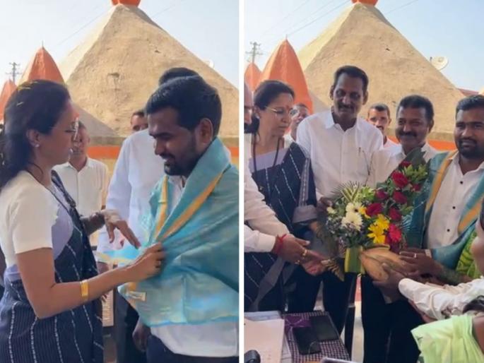 'CA' became a shepherd's son in Baramati; Supriya Sule did 'Live' 'Success Story' | Video: बारामतीत मेंढपाळाचा मुलगा बनला ‘सीए’; सुप्रिया सुळे यांनी ‘लाईव्ह’ केली ‘सक्सेस स्टोरी’ 'CA' became a shepherd's son in Baramati; Supriya Sule did 'Live' 'Success Story' | Video: बारामतीत मेंढपाळाचा मुलगा बनला ‘सीए’; सुप्रिया सुळे यांनी ‘लाईव्ह’ केली ‘सक्सेस स्टोरी’