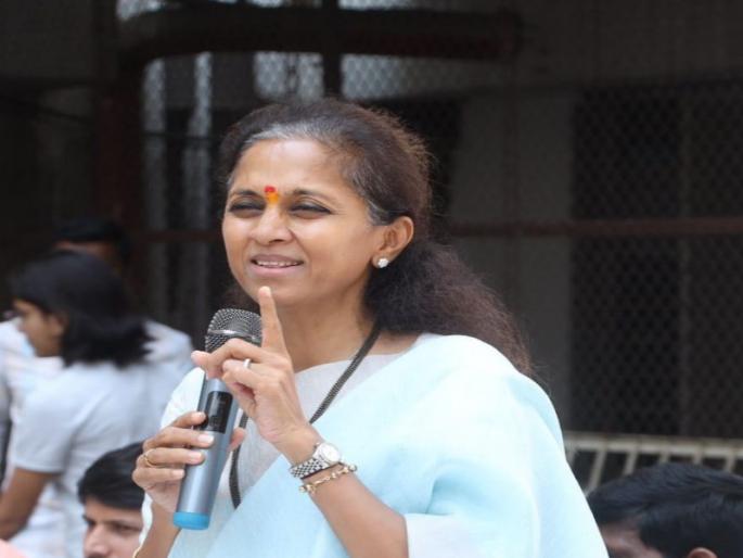 If the wife is upset does she leave the house Supriya Sule asked the opposite of Ajitdad's question | बायको नाराज असेल, तर घर सोडून जाते का? सुप्रिया सुळेंचा अजितदादांवरील प्रश्नावर उलट सवाल If the wife is upset does she leave the house Supriya Sule asked the opposite of Ajitdad's question | बायको नाराज असेल, तर घर सोडून जाते का? सुप्रिया सुळेंचा अजितदादांवरील प्रश्नावर उलट सवाल