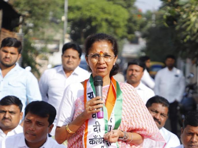 ...while 'Mavia' will get 190 to 200 MLAs, 34 to 36 MPs - Supriya Sule | ...तर ‘मविआ’ चे १९० ते २०० आमदार, ३४ ते ३६ खासदार निवडून येतील - सुप्रिया सुळे ...while 'Mavia' will get 190 to 200 MLAs, 34 to 36 MPs - Supriya Sule | ...तर ‘मविआ’ चे १९० ते २०० आमदार, ३४ ते ३६ खासदार निवडून येतील - सुप्रिया सुळे