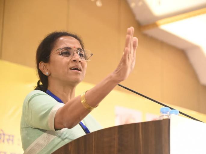 80 thousand crores for Shakti Peeth Highway, then why is there no fund for Anand's ration, farmer loan waiver? Question from Supriya Sule | शक्तीपीठ महामार्गासाठी ८० हजार कोटी, मग आनंदाचा शिधा, शेतकरी कर्जमाफीसाठी निधी का नाही? सुप्रिया सुळेंचा सवाल