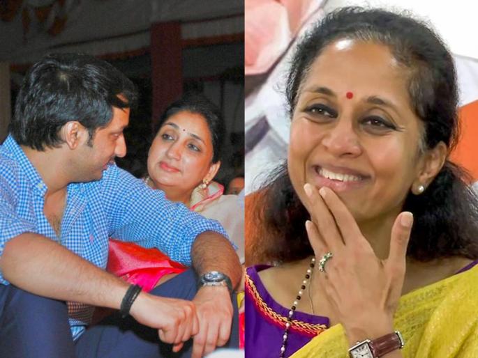 What do you say! 55 lakh loan of Sunetra Pawar, Parth on the head of Supriya Sule; See how much property baramati Loksabha Sharad pawar ncp | काय सांगता! सुप्रिया सुळेंच्या डोक्यावर सुनेत्रा पवार, पार्थ यांचे ५५ लाखांचे कर्ज; पहा किती संपत्ती...