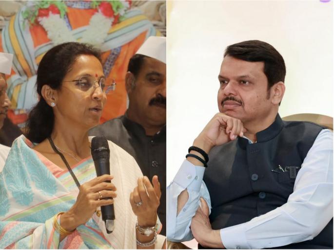 ncp mp supriya sule slams bjp and dcm devendra fadnavis over allegations over maha vikas aghadi thackeray govt | Maharashtra Politics: “देवेंद्र फडणवीसजी, आपसे ये उम्मीद न थी; खोट्या गोष्टी पसरवण्यापेक्षा...”: सुप्रिया सुळे ncp mp supriya sule slams bjp and dcm devendra fadnavis over allegations over maha vikas aghadi thackeray govt | Maharashtra Politics: “देवेंद्र फडणवीसजी, आपसे ये उम्मीद न थी; खोट्या गोष्टी पसरवण्यापेक्षा...”: सुप्रिया सुळे