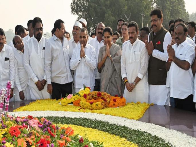 No matter whose government is in power, the honor of Yashwantrao Chavan must be maintained says Supriya Sule | Yashwantrao Chavan death anniversary: 'ही' खेदाची बाब, मुख्यमंत्र्यांना पत्र लिहून निषेध व्यक्त करणार - सुप्रिया सुळे No matter whose government is in power, the honor of Yashwantrao Chavan must be maintained says Supriya Sule | Yashwantrao Chavan death anniversary: 'ही' खेदाची बाब, मुख्यमंत्र्यांना पत्र लिहून निषेध व्यक्त करणार - सुप्रिया सुळे