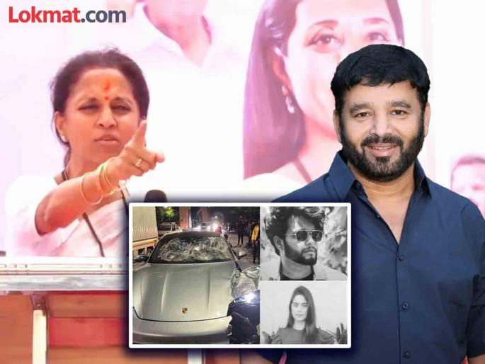 Sharad Pawar Supriya Sule criticizes Sunil Tingre on Pune Porsche car accident case | "पिझ्झा घेऊन पोलीस स्टेशनमध्ये जाता, ही मस्ती घरी दाखवायची"; सुप्रिया सुळेंची सुनील टिंगरेंवर जहरी टीका Sharad Pawar Supriya Sule criticizes Sunil Tingre on Pune Porsche car accident case | "पिझ्झा घेऊन पोलीस स्टेशनमध्ये जाता, ही मस्ती घरी दाखवायची"; सुप्रिया सुळेंची सुनील टिंगरेंवर जहरी टीका