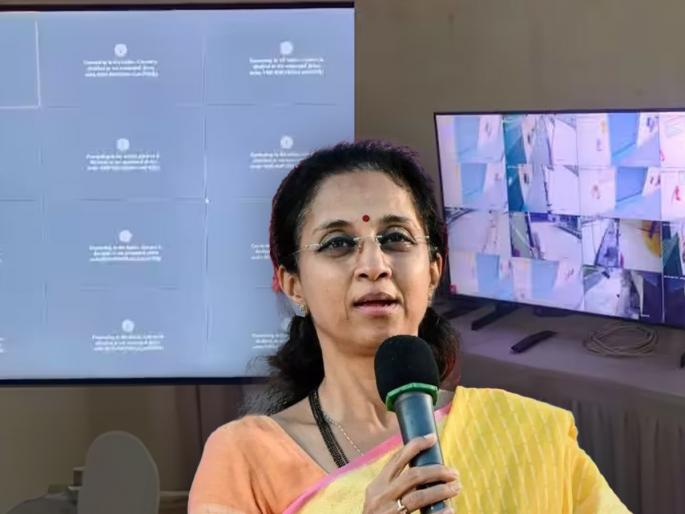 Election Officer clarification on supriya Sule allegations about CCTV of the EVM strongroom in Baramati | बारामतीतील EVM स्ट्राँगरुमचे CCTV अचानक बंद झाल्याचा सुळेंचा आरोप; निवडणूक अधिकारी म्हणाले... Election Officer clarification on supriya Sule allegations about CCTV of the EVM strongroom in Baramati | बारामतीतील EVM स्ट्राँगरुमचे CCTV अचानक बंद झाल्याचा सुळेंचा आरोप; निवडणूक अधिकारी म्हणाले...