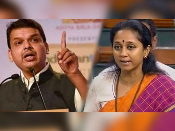 I am not his travel agent said ncp leader Supriya Sule to devendra Fadnavis question maharashtra political crisis rebel mla eknath shinde | “… मी काही त्यांची ट्रॅव्हल एजंट नाही,” फडणवीसांच्या प्रश्नावर सुप्रिया सुळे स्पष्टच बोलल्या I am not his travel agent said ncp leader Supriya Sule to devendra Fadnavis question maharashtra political crisis rebel mla eknath shinde | “… मी काही त्यांची ट्रॅव्हल एजंट नाही,” फडणवीसांच्या प्रश्नावर सुप्रिया सुळे स्पष्टच बोलल्या