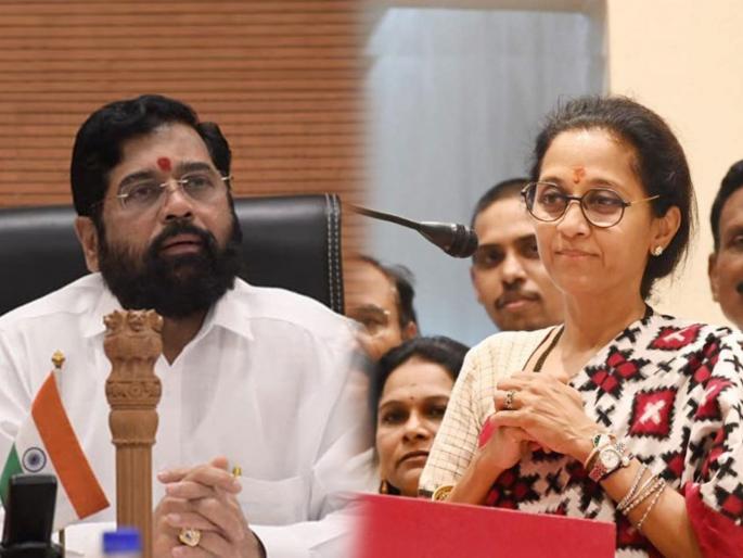 Supriya Sule on devendra fadanvis cm eknath shinde worried about Chief Minister | "मुख्यमंत्री एकनाथ शिंदेंची काळजी वाटते..." नेमकं काय म्हणाल्या सुप्रिया सुळे? Supriya Sule on devendra fadanvis cm eknath shinde worried about Chief Minister | "मुख्यमंत्री एकनाथ शिंदेंची काळजी वाटते..." नेमकं काय म्हणाल्या सुप्रिया सुळे?