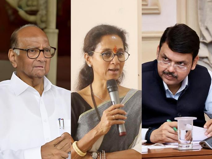 dcm devendra fadnavis reaction on discussion over will sharad pawar and supriya sule support bjp | विधानसभेपूर्वी शरद पवार-सुप्रिया सुळे भाजपासोबत जाणार? देवेंद्र फडणवीसांचे सूचक भाष्य dcm devendra fadnavis reaction on discussion over will sharad pawar and supriya sule support bjp | विधानसभेपूर्वी शरद पवार-सुप्रिया सुळे भाजपासोबत जाणार? देवेंद्र फडणवीसांचे सूचक भाष्य