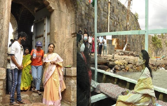 MP Supriya Sule is upset over the bad condition of Fort Sindhudurg | किल्ले सिंधुदुर्गवरील दुरावस्थेवरुन खासदार सुप्रिया सुळे नाराज MP Supriya Sule is upset over the bad condition of Fort Sindhudurg | किल्ले सिंधुदुर्गवरील दुरावस्थेवरुन खासदार सुप्रिया सुळे नाराज