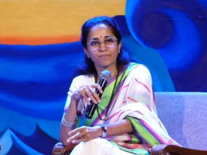mp supriya sule gave speech at mumbai st xaviers annual malhar festival 2025 | "राजकारणाकडे करिअर म्हणून बघा...", सुप्रिया सुळेंची मल्हार फेस्टमध्ये हजेरी; विद्यार्थ्यांना केलं मार्गदर्शन