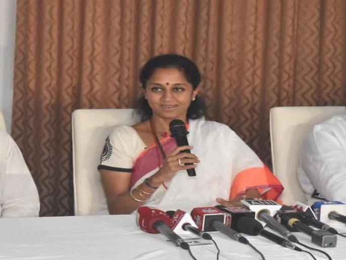 Supriya Sule attack on Harshvardhan Patil | दिरासोबत भांडण झालं म्हणून कुणी नवऱ्याला सोडतं का? सुप्रिया सुळेंचा हर्षवर्धन पाटलांना टोला Supriya Sule attack on Harshvardhan Patil | दिरासोबत भांडण झालं म्हणून कुणी नवऱ्याला सोडतं का? सुप्रिया सुळेंचा हर्षवर्धन पाटलांना टोला