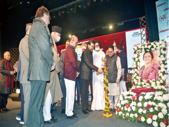 Sur Jyotsna National Music Awards: Music cannot be confined between religions and countries - Anurag Thakur; Spectacular distribution of Sur Jyotsna National Music Awards | Sur Jyotsna National Music Awards : धर्म व देशांच्या सीमांमध्ये संगीत बंदिस्त करता येत नाही - अनुराग ठाकूर; सूर ज्योत्स्ना राष्ट्रीय संगीत पुरस्कारांचे शानदार वितरण Sur Jyotsna National Music Awards: Music cannot be confined between religions and countries - Anurag Thakur; Spectacular distribution of Sur Jyotsna National Music Awards | Sur Jyotsna National Music Awards : धर्म व देशांच्या सीमांमध्ये संगीत बंदिस्त करता येत नाही - अनुराग ठाकूर; सूर ज्योत्स्ना राष्ट्रीय संगीत पुरस्कारांचे शानदार वितरण