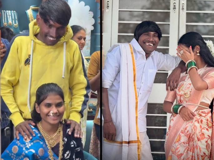 bigg boss marathi fame suraj chavan wife to be ukhana for reelstar kelvan video viral | "बिग बॉसचा विनर, माझ्या प्रेमात झाला सायको...", सूरज चव्हाणसाठी होणाऱ्या बायकोचा हटके उखाणा bigg boss marathi fame suraj chavan wife to be ukhana for reelstar kelvan video viral | "बिग बॉसचा विनर, माझ्या प्रेमात झाला सायको...", सूरज चव्हाणसाठी होणाऱ्या बायकोचा हटके उखाणा