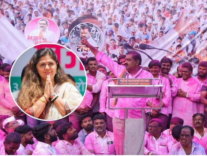 'Strategy to topple me...'; BJP's Suresh Dhasa targeted Pankaja Munde as soon as won vidhansabha election Ashti | 'मला पाडण्याची रणनीती....'; गुलाल लागताच भाजपच्या सुरेश धसांकडून पंकजा मुंडेंवर निशाणा 'Strategy to topple me...'; BJP's Suresh Dhasa targeted Pankaja Munde as soon as won vidhansabha election Ashti | 'मला पाडण्याची रणनीती....'; गुलाल लागताच भाजपच्या सुरेश धसांकडून पंकजा मुंडेंवर निशाणा