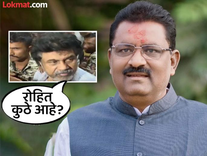 Walmik Karad Who is Rohit, voiced by Valmik Karad while sitting in the police van?, Suresh Dhas told everything | Walmik Karad : पोलीस व्हॅनमध्ये बसताना वाल्मीक कराडने आवाज दिलेला रोहित कोण?, सुरेश धसांनी सगळंच सांगितलं Walmik Karad Who is Rohit, voiced by Valmik Karad while sitting in the police van?, Suresh Dhas told everything | Walmik Karad : पोलीस व्हॅनमध्ये बसताना वाल्मीक कराडने आवाज दिलेला रोहित कोण?, सुरेश धसांनी सगळंच सांगितलं
