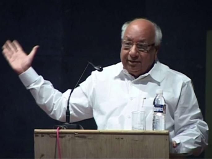 Suresh Dwadashiwar's statement condemned by Akhil Bharatiya Sahitya Parishad | सुरेश द्वादशीवार यांच्या वक्तव्याचा अखिल भारतीय साहित्य परिषदेकडून निषेध Suresh Dwadashiwar's statement condemned by Akhil Bharatiya Sahitya Parishad | सुरेश द्वादशीवार यांच्या वक्तव्याचा अखिल भारतीय साहित्य परिषदेकडून निषेध