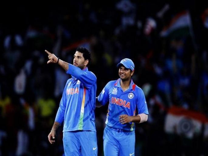 Only then Yuvraj, Raina's place in the team - Ravi Shastri made clear | ...तरच युवराज, रैनाला संघात स्थान - रवी शास्त्रींनी केलं स्पष्ट