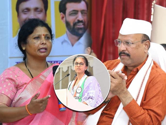 Sushma Andhare criticizes Eknath Shinde group over Supriya Sule's statement by Minister Abdul Sattar | भाजपाच्या आश्रयाला गेलेले मिंधे लोक...; सुषमा अंधारेंचा एकनाथ शिंदे गटावर हल्लाबोल Sushma Andhare criticizes Eknath Shinde group over Supriya Sule's statement by Minister Abdul Sattar | भाजपाच्या आश्रयाला गेलेले मिंधे लोक...; सुषमा अंधारेंचा एकनाथ शिंदे गटावर हल्लाबोल