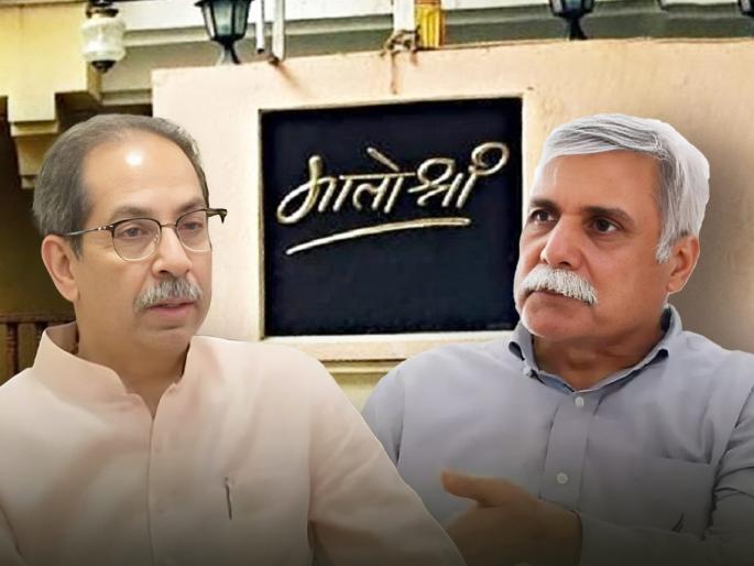 An hour and a half meeting between Uddhav Thackeray and former Police Commissioner Sanjay Pandey on 'Matoshree' | उद्धव ठाकरे आणि माजी पोलीस आयुक्त संजय पांडे यांच्यात 'मातोश्री'वर दीड तास बैठक An hour and a half meeting between Uddhav Thackeray and former Police Commissioner Sanjay Pandey on 'Matoshree' | उद्धव ठाकरे आणि माजी पोलीस आयुक्त संजय पांडे यांच्यात 'मातोश्री'वर दीड तास बैठक