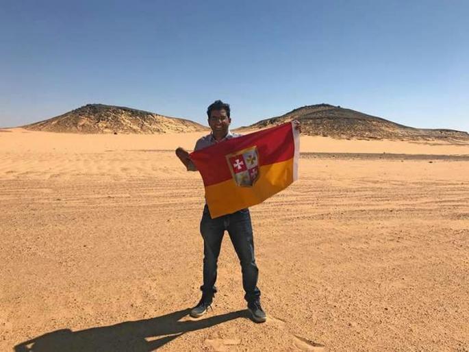 Explorer declares himself 'king' of unclaimed no man's land | आफ्रिकेत 'दीक्षितांचं राज्य' ? भारतीय तरुणाची कमाल Explorer declares himself 'king' of unclaimed no man's land | आफ्रिकेत 'दीक्षितांचं राज्य' ? भारतीय तरुणाची कमाल