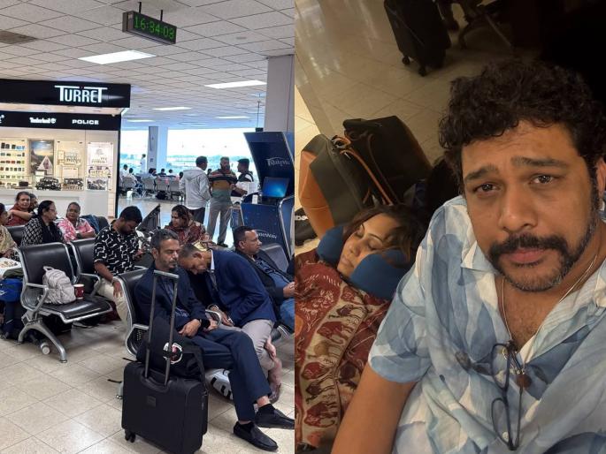 suyash tilak stucks at shrilanka airport more than 24hrs because flight cancel due to flood | श्रीलंकेत पूर, विमानतळावर तब्बल २४ तास अडकून पडला सुयश टिळक, म्हणाला- "तो साधा दिवस नव्हता, तर..."