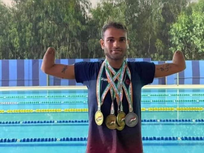 Maharashtra's Suyash Jadhav becomes the first Indian para-swimmer to qualify for Tokyo Paralympics | महाराष्ट्राचा सुयश जाधव ठरला टोक्यो पॅरालिम्पिक स्पर्धेचं तिकीट पटकावणारा पहिला भारतीय जलतरणपटू! Maharashtra's Suyash Jadhav becomes the first Indian para-swimmer to qualify for Tokyo Paralympics | महाराष्ट्राचा सुयश जाधव ठरला टोक्यो पॅरालिम्पिक स्पर्धेचं तिकीट पटकावणारा पहिला भारतीय जलतरणपटू!