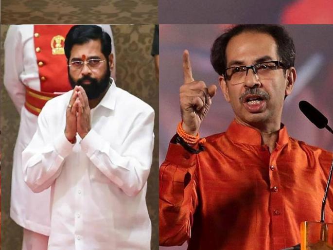 Uddhav Thackeray Vs. Eknath Shinde: Shinde's big move during Uddhav Thackeray's rally; Shiv Sena state bearers gathered in the Maharashtra House in Delhi | Uddhav Thackeray Vs. Eknath Shinde: उद्धव ठाकरेंच्या सभेवेळीच एकनाथ शिंदेंची मोठी खेळी; दिल्लीतील सदनात शिवसेनेचे पदाधिकारी जमले Uddhav Thackeray Vs. Eknath Shinde: Shinde's big move during Uddhav Thackeray's rally; Shiv Sena state bearers gathered in the Maharashtra House in Delhi | Uddhav Thackeray Vs. Eknath Shinde: उद्धव ठाकरेंच्या सभेवेळीच एकनाथ शिंदेंची मोठी खेळी; दिल्लीतील सदनात शिवसेनेचे पदाधिकारी जमले