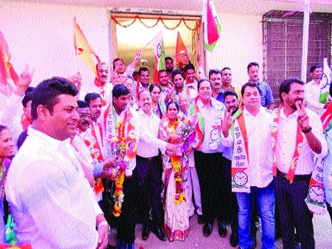 Shiv Sena-NCP dominated | शिवसेना-राष्ट्रवादीचे वर्चस्व