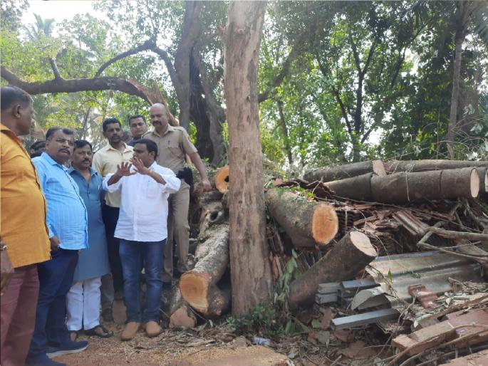 Trust the Gram Panchayat and make Panchnama immediately says Guardian Minister Ravindra Chavan | Sindhudurg: ग्रामपंचायतीला विश्वासात घेऊन सरसकट पंचनामे करा - पालकमंत्री रवींद्र चव्हाण 