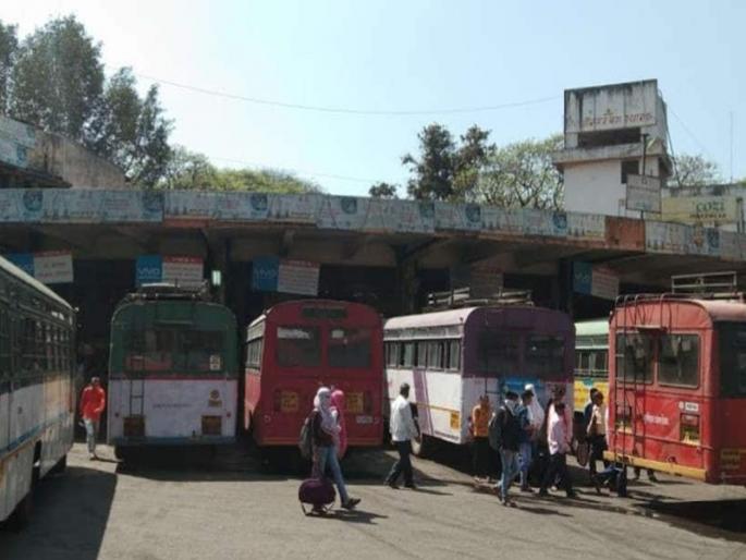 maratha reservation No buses to Satara, Sangli, Solapur, Kolhapur, Pandharpur, 800 trips cancelled. | Pune: मराठवाडा, विदर्भानंतर आता पश्चिम महाराष्ट्रात जाणाऱ्या बसही रद्द, प्रवाशांचे हाल maratha reservation No buses to Satara, Sangli, Solapur, Kolhapur, Pandharpur, 800 trips cancelled. | Pune: मराठवाडा, विदर्भानंतर आता पश्चिम महाराष्ट्रात जाणाऱ्या बसही रद्द, प्रवाशांचे हाल