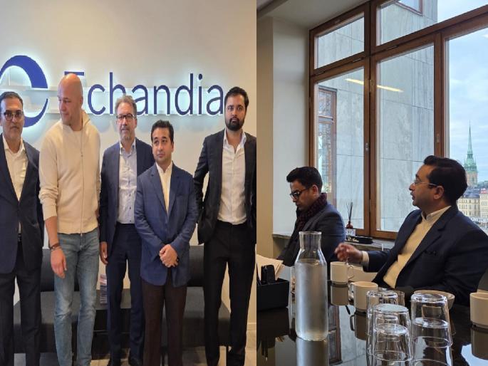 Minister Nitesh Rane held important discussions with companies on investment, technology transfer and job creation during his visit to Sweden | स्वीडन दौऱ्यावर महाराष्ट्राचा मेरिटाईम अजेंडा, मंत्री राणेंची गुंतवणूक, तंत्रज्ञान, रोजगाराबाबत महत्त्वपूर्ण चर्चा Minister Nitesh Rane held important discussions with companies on investment, technology transfer and job creation during his visit to Sweden | स्वीडन दौऱ्यावर महाराष्ट्राचा मेरिटाईम अजेंडा, मंत्री राणेंची गुंतवणूक, तंत्रज्ञान, रोजगाराबाबत महत्त्वपूर्ण चर्चा