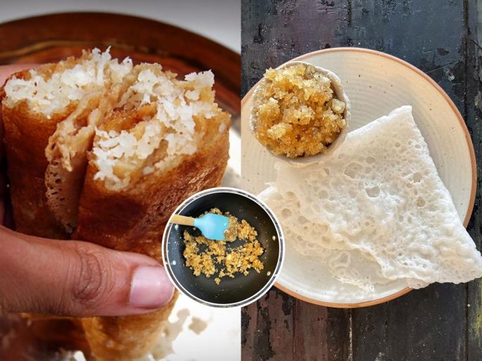 Coconut Sponge Dosa! If you want to eat something unique, make a soft dosa with fresh coconut, see the recipe | नारळाचा स्पंज डोसा! काहीतरी भन्नाट खायचं असेल तर करा ताज्या नारळाचा मऊमऊ डोसा, पाहा रेसिपी