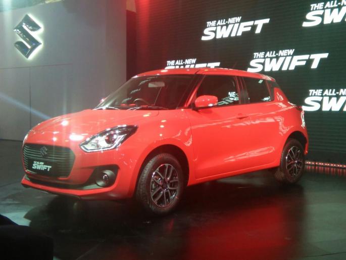 Auto Expo 2018: Third generation stylish look Swift launch, know the price | Auto Expo 2018: थर्ड जनरेशनची स्टायलिश लुक असलेली स्विफ्ट लाँच, जाणून घ्या किंमत Auto Expo 2018: Third generation stylish look Swift launch, know the price | Auto Expo 2018: थर्ड जनरेशनची स्टायलिश लुक असलेली स्विफ्ट लाँच, जाणून घ्या किंमत
