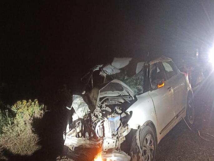 Terrible accident at Nhaware in Shirur taluka Three members of the same family die | Shirur Accident: शिरूर तालुक्यातील न्हावरे येथे भीषण अपघात; एकाच कुटुंबातील तिघांचा मृत्यू