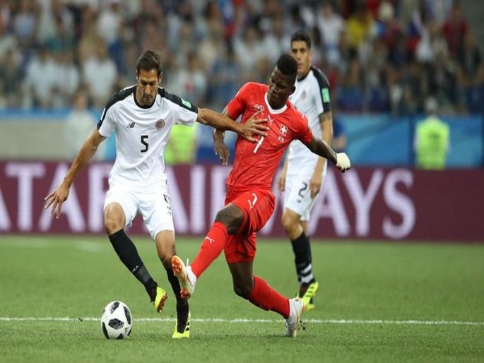 FIFA Football World Cup 2018: Switzerland take the lead and move to the next round | FIFA Football World Cup 2018 : स्वित्झर्लंड आघाडी घेत बाद फेरीच्या दिशेने मार्गस्थ