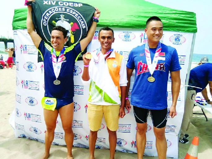 Mandar Diwasese again gold performance | मंदार दिवसेची पुन्हा सुवर्णमय कामगिरी Mandar Diwasese again gold performance | मंदार दिवसेची पुन्हा सुवर्णमय कामगिरी