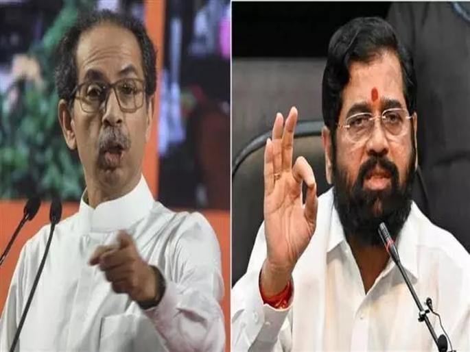 CM Eknath Shinde's targeted to Uddhav Thackeray | एकनाथ शिंदेंचा उद्धव ठाकरेंवर पलटवार; "२०१९ ला तुम्ही जोडे धुवायला गेला होता की..." CM Eknath Shinde's targeted to Uddhav Thackeray | एकनाथ शिंदेंचा उद्धव ठाकरेंवर पलटवार; "२०१९ ला तुम्ही जोडे धुवायला गेला होता की..."