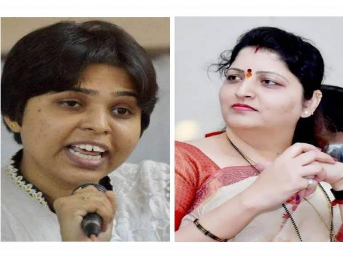Change the name of the State Women's Commission to 'Nationalist Women's Commission'; Trupti Desai targets Chakankars | राज्य महिला आयोगाचे नाव बदलून 'राष्ट्रवादी महिला आयोग' करा; तृप्ती देसाईंचा चाकणकरांवर निशाणा Change the name of the State Women's Commission to 'Nationalist Women's Commission'; Trupti Desai targets Chakankars | राज्य महिला आयोगाचे नाव बदलून 'राष्ट्रवादी महिला आयोग' करा; तृप्ती देसाईंचा चाकणकरांवर निशाणा