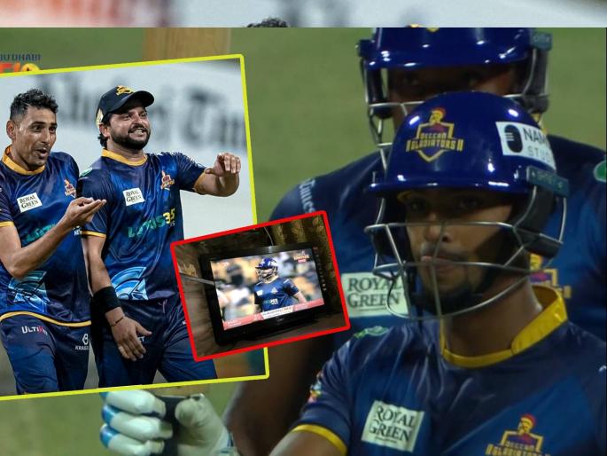 Nicholas Pooran smashed 77* runs from just 33 balls, Kieron Pollard scored 45* runs from 19 balls, A two ball duck for Suresh Raina in Abu Dhabi T10 League | Suresh Raina शून्यावर आऊट; निकोलस पूरनने कुटल्या १३ चेंडूंत ६८ धावा, किरॉन पोलार्डच्या १९ चेंडूंत ४५ धावा