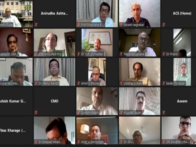 What exactly was discussed at the Corona Task Force meeting with Uddhav Thackreay? Find out ... | Corona Task Force: कोरोना टास्क फोर्सच्या बैठकीत नेमकी काय चर्चा झाली? जाणून घ्या... What exactly was discussed at the Corona Task Force meeting with Uddhav Thackreay? Find out ... | Corona Task Force: कोरोना टास्क फोर्सच्या बैठकीत नेमकी काय चर्चा झाली? जाणून घ्या...