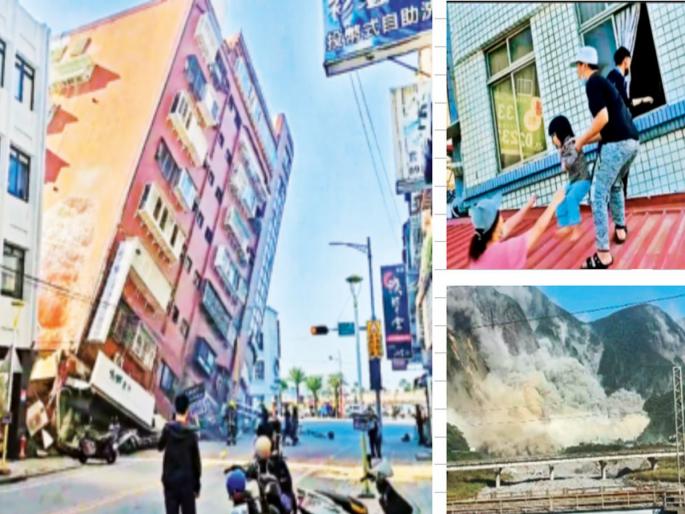 Taiwan Earthquake: Bed shook and shivered, Indian youth in Taiwan recounts thrilling experience to 'Lokmat' | बेड जोरात हलला अन् थरकाप उडाला, तैवानमधील भारतीय तरुणाने ‘लोकमत’ला सांगितला थरारक अनुभव