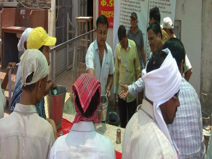 120 liters of fire brigade every day on hot weather | उन्हाच्या झळांवर दररोज १२० लिटर 'ताका'ची फुंकर