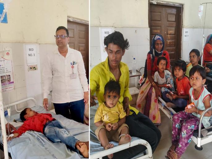 Poisoning from Anganwadi khichdi; 11 children suffer from nausea and vomiting | अंगणवाडीच्या खिचडीतून विषबाधा; ११ बालकांना मळमळ उलटीचा त्रास Poisoning from Anganwadi khichdi; 11 children suffer from nausea and vomiting | अंगणवाडीच्या खिचडीतून विषबाधा; ११ बालकांना मळमळ उलटीचा त्रास