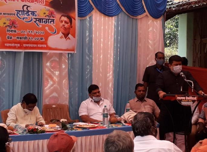 Compensation for excess rains before Diwali: Uday Samant | अतिवृष्टीची नुकसान भरपाई दिवाळीपूर्वी : उदय सामंत