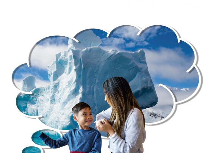 Children's excited experiment on Global Warming ! | घरातला उत्तर ध्रुव! Children's excited experiment on Global Warming ! | घरातला उत्तर ध्रुव!