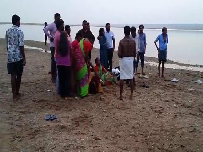 In Gadchiroli, Six children drown in a riverbed on the Telangana border | तेलंगणा सीमेवरील गोदापात्रात सहा मुले बुडाली; नदीकाठी काळीज पिळवटणाारा आक्रोश