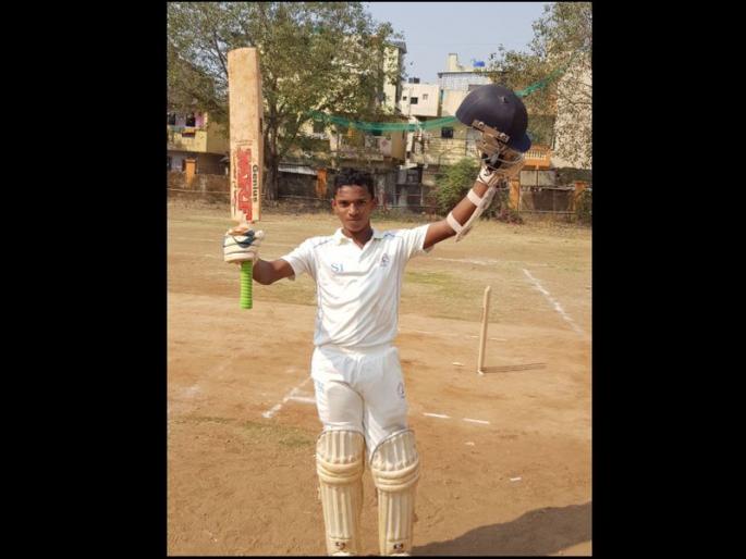 Tanishk Gavate scored record 1045 runs breaks Pranav dhanawade's record | एरोलीच्या तनिष्क गवतेने रचला इतिहास , प्रणव धनावडेचा विश्वविक्रम मोडला 