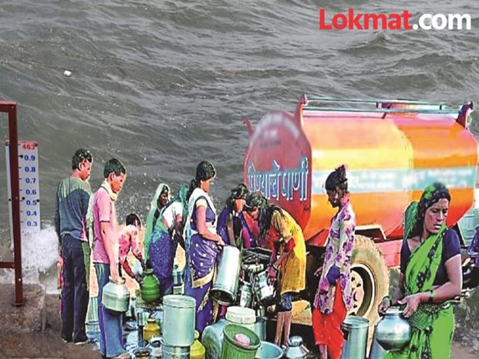 This year, water reserves have doubled, but there are still shortages; Marathwada is gradually getting tankers | यंदा दुप्पट पाणीसाठा, तरीही टंचाईच्या झळा; मराठवाडा हळूहळू टँकरच्या फेऱ्यात This year, water reserves have doubled, but there are still shortages; Marathwada is gradually getting tankers | यंदा दुप्पट पाणीसाठा, तरीही टंचाईच्या झळा; मराठवाडा हळूहळू टँकरच्या फेऱ्यात