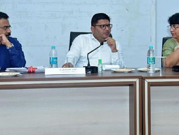 Contribute substantially to the overall development of the district: Guardian Minister | जिल्ह्याच्या सर्वांगीण विकासात भरीव योगदान द्या : पालकमंत्री प्राजक्त तनपुरे Contribute substantially to the overall development of the district: Guardian Minister | जिल्ह्याच्या सर्वांगीण विकासात भरीव योगदान द्या : पालकमंत्री प्राजक्त तनपुरे